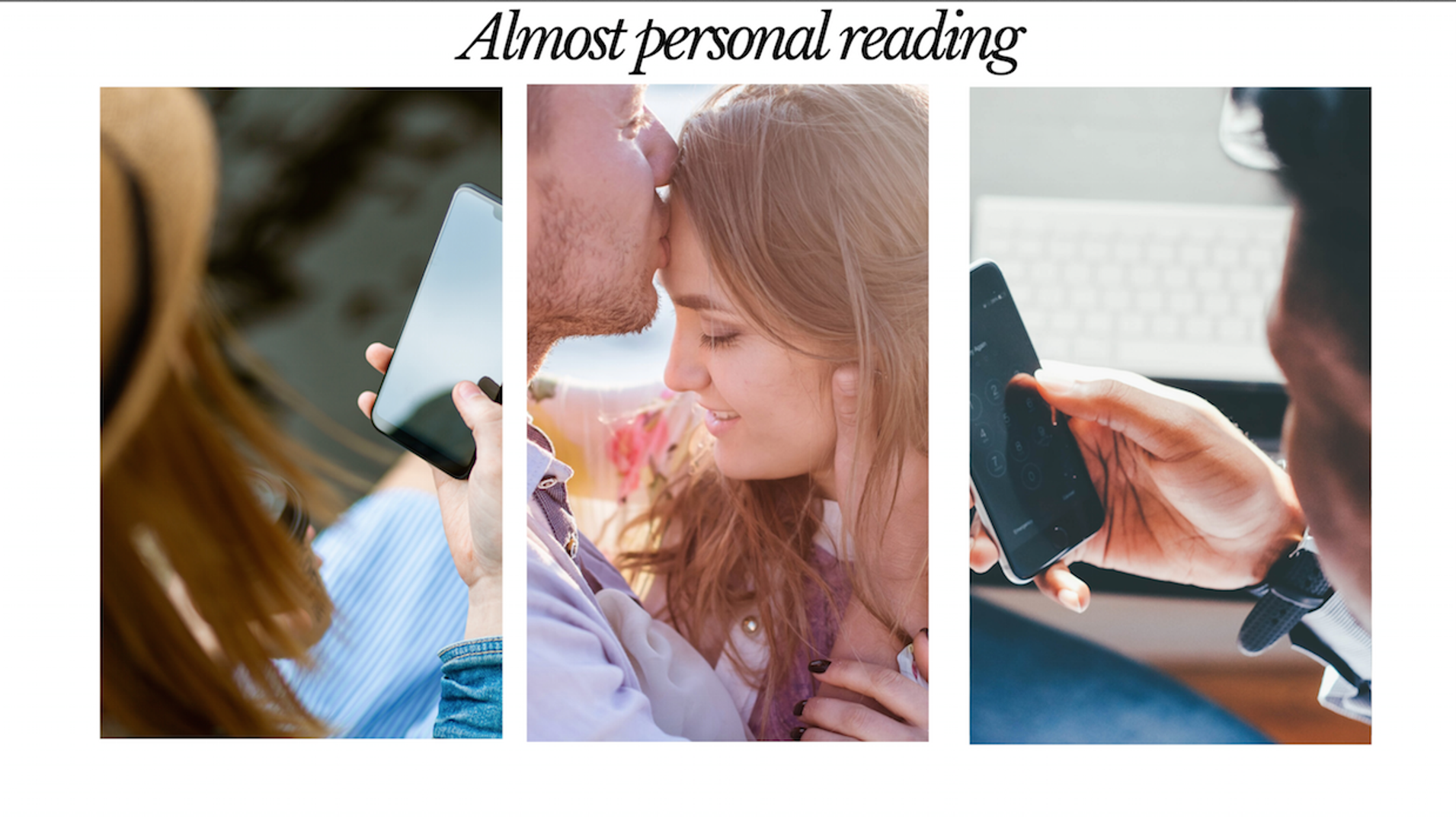 Almost personal reading: They will respond if you do this